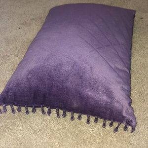Beaded pillow